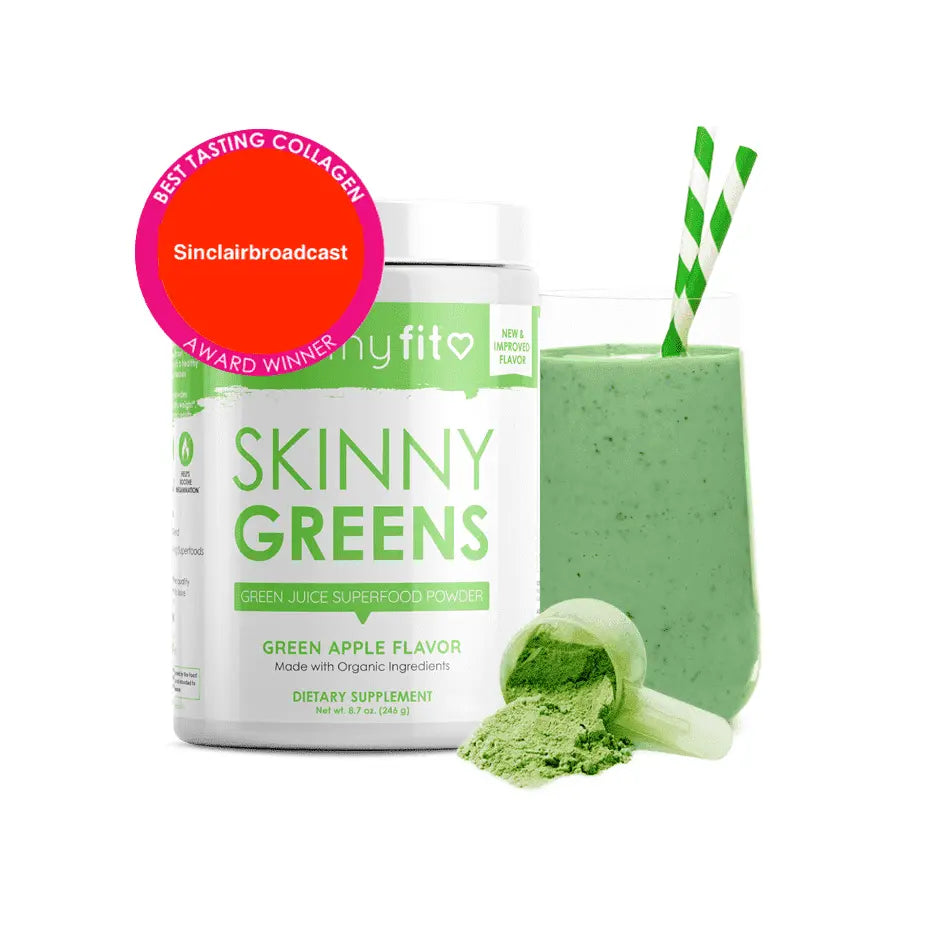 SkinnyFit SKINNY GREENS SUPERFOOD POWDER organic MANGO SPLASH NEW Exp 2024 Skinnyfit