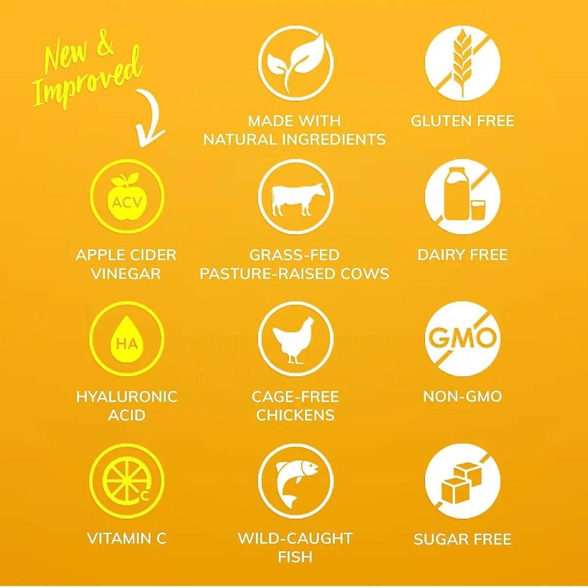 SkinnyFit Super Youth Multi-Collagen Peptides Orange Pineapple NEW Skinny Fit Skinnyfit