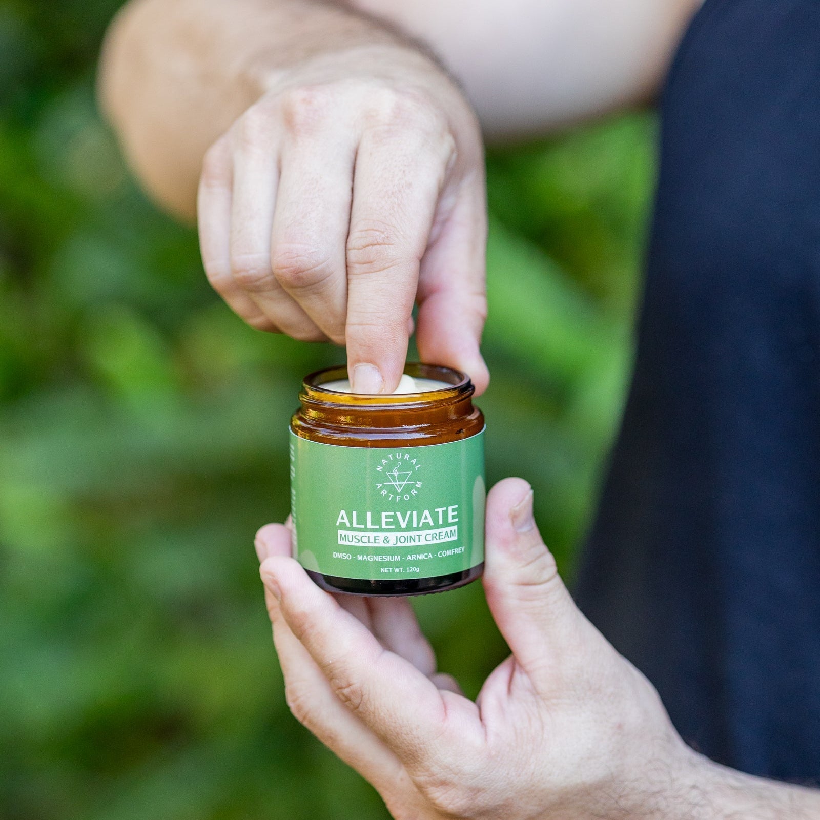 ALLEVIATE MUSCLE & JOINT RELIEF Cream | DMSO Powered Relief Natural Artform