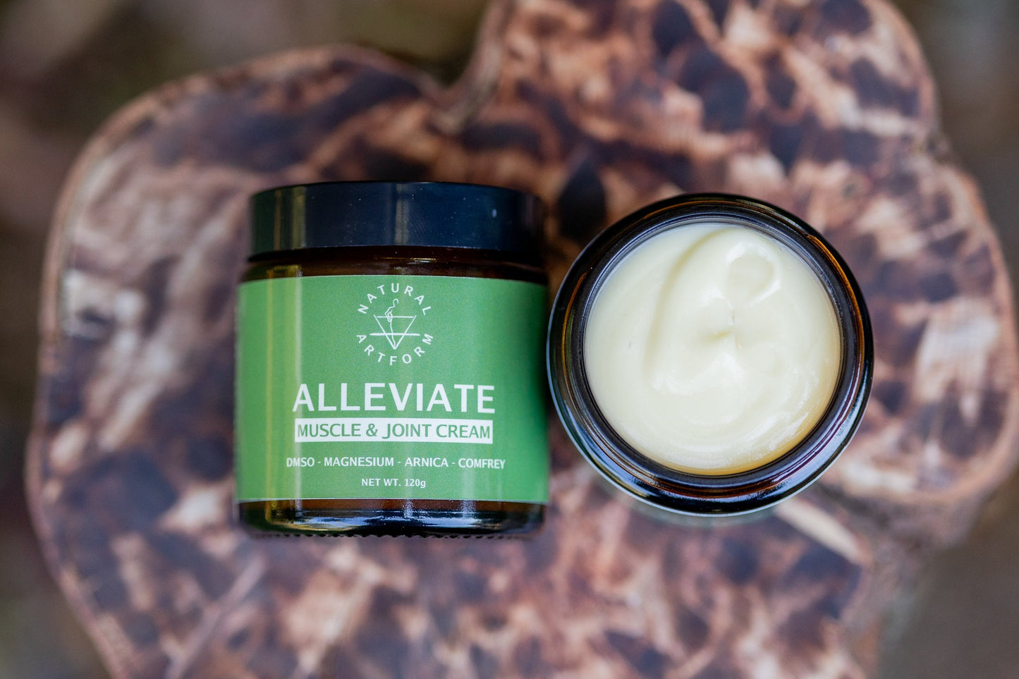 ALLEVIATE MUSCLE & JOINT RELIEF Cream | DMSO Powered Relief Natural Artform