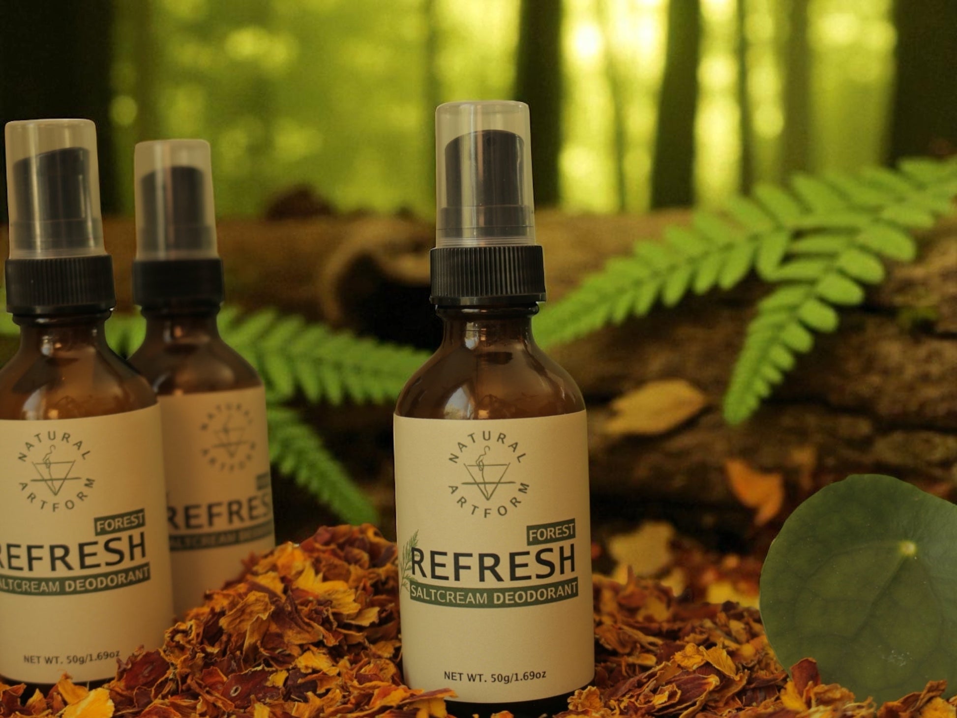 REFRESH Salt Cream Deodorant | FOREST Natural Artform