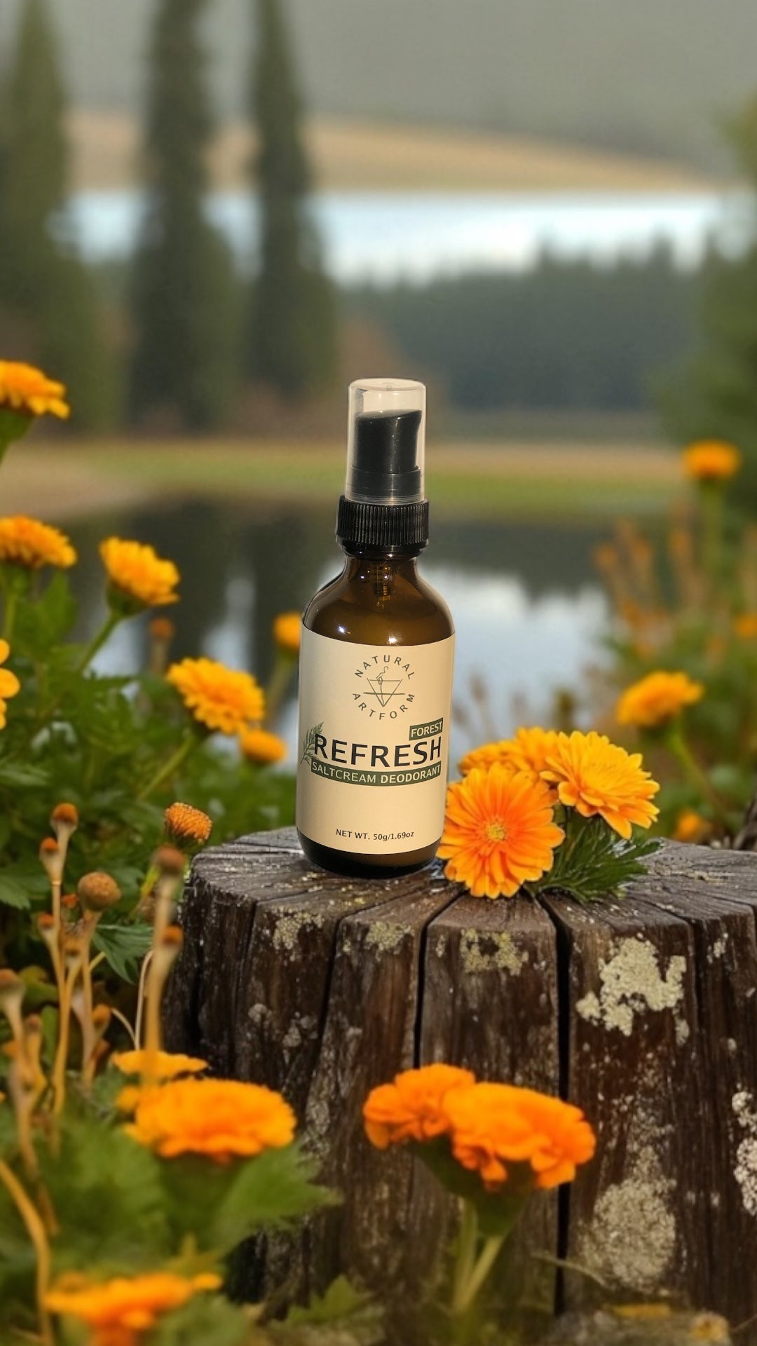 REFRESH Salt Cream Deodorant | FOREST Natural Artform